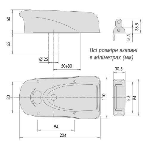 Замок Cisa 1.A731.00.0