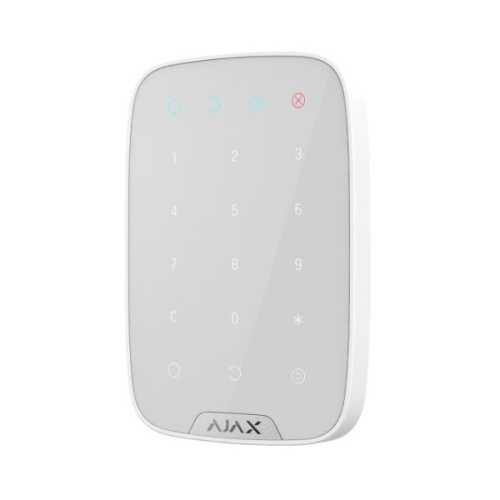 Беспроводная сенсорная клавиатура Ajax Keypad white