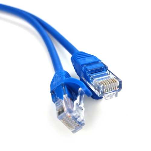 Патч-корд Hypernet PC-UTP-05M 0.5м литой синий UTP RJ45 кат. 5Е