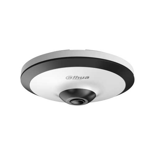 HDCVI видеокамера Fisheye 5 Мп Dahua DH-HAC-EW2501P со встроенным микрофоном для системы видеонаблюдения