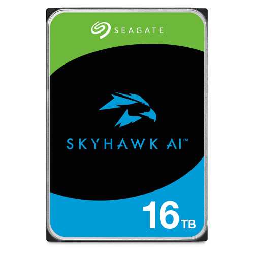 Жесткий диск 16TB Seagate SkyHawk AI ST16000VE002 для видеонаблюдения