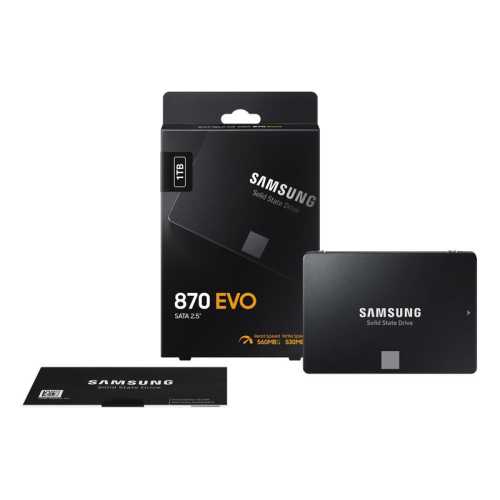 Твердотельный накопитель SSD 2.5" Samsung 870 EVO 1TB SATA 3bit MLC