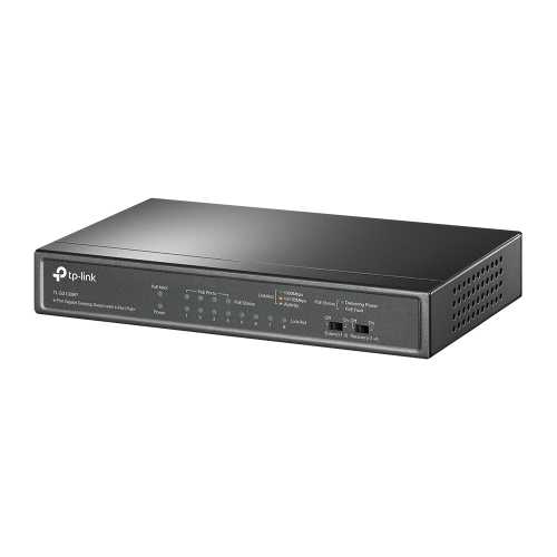 PoE-коммутатор TP-Link TL-SG1008P 8-портовый гигабитний с 4 PoE+ портами неуправляемый