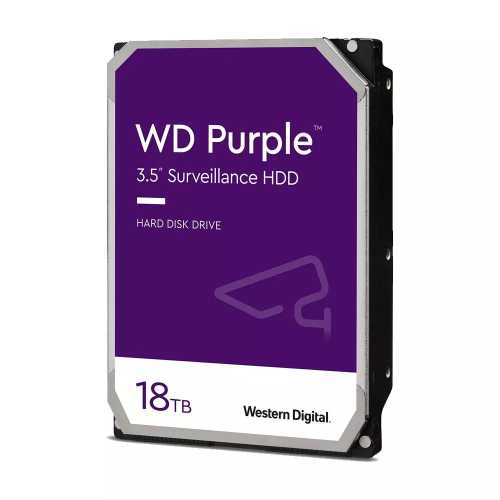 Жесткий диск 18TB Western Digital Purple WD180PURZ для видеонаблюдения