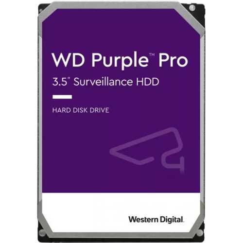 Жесткий диск 12TB Western Digital WD Purple Pro WD121PURP для видеонаблюдения с AI