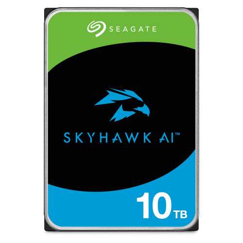 Жесткий диск 10TB Seagate SkyHawk AI ST10000VE001 для видеонаблюдения