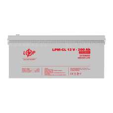 Аккумулятор гелевый LogicPower 12В 200А·ч (LPM-GL 12V - 200 Ah) GEL