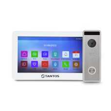 Комплект видеодомофона Tantos Prime HD 7" (White) + Tantos Triniti HD