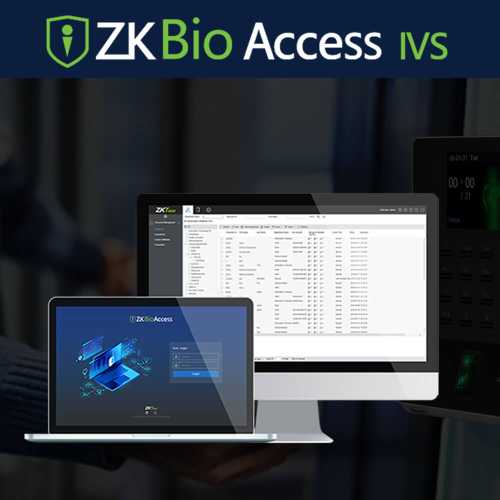 Лицензия контроля доступа ZKTeco ZKBioAccess IVS ZKBA-AC-P15