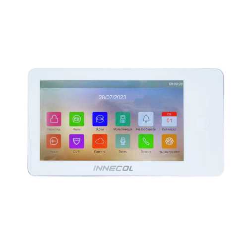 Комплект видеодомофона 7" INNECOL NEO HD (white) + Tantos Triniti HD