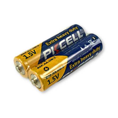 Комплект из 20 батареек PKCELL Extra Heavy Duty AA R6P 1.5V по 2шт./пленка