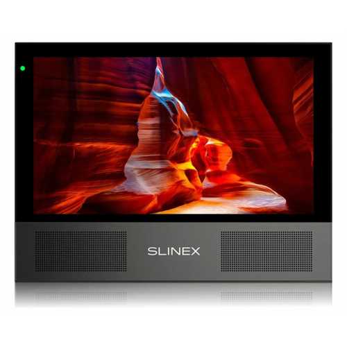 Комплект видеодомофона Slinex Sonik 7 Cloud black + Tantos Triniti HD