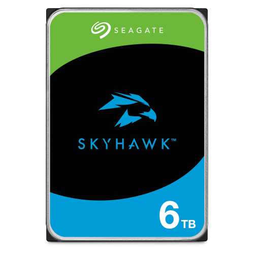 Жесткий диск 6TB Seagate SkyHawk ST6000VX009 для видеонаблюдения