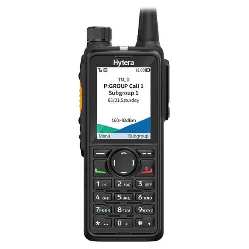 Портативная радиостанция HYTERA HP785 UHF 350-470 МГц, датчик падения, GPS, Bluetooth, 2400mAh(Li)