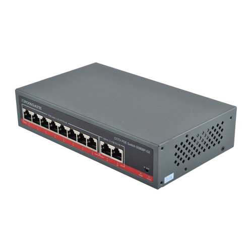 PoE-коммутатор FoxGate S5808P-G2 CCTV гигабитный 8-портовый неуправляемый