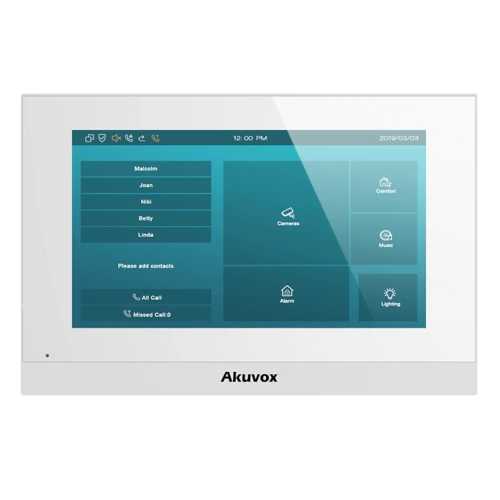 IP-відеодомофон 7" Akuvox C313N white