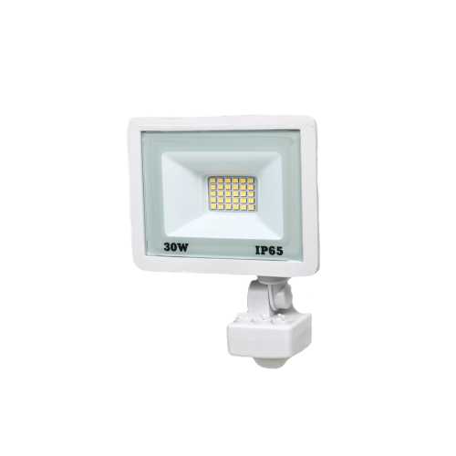 Прожектор светодиодный Lightwell LW-FL-W-30-S 30 W с датчиком движения