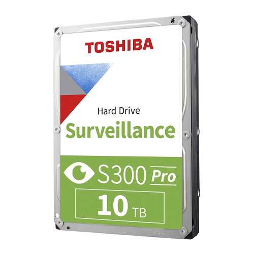 Жесткий диск 10TB TOSHIBA S300 Pro HDWT31AUZSVA для видеонаблюдения