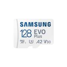 Карта памяти Samsung Evo Plus microSDXC 128GB UHS-I U3 V30 A2 + SD адаптер (MB-MC128SA/EU)