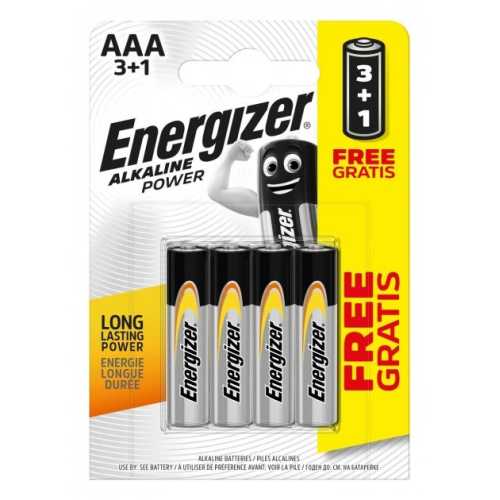 Батарейка Energizer AAA Alkaline Power 4 шт