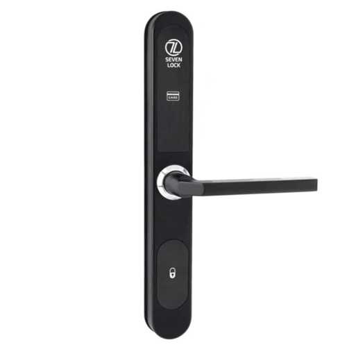 Электронный RFID замок для офисов SEVEN LOCK SL-7737S black ID EM