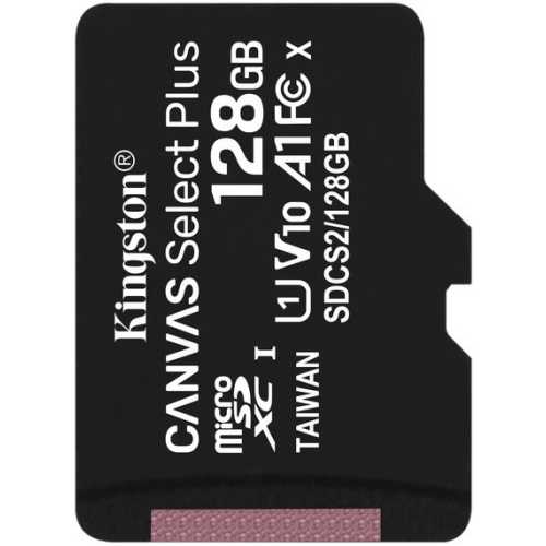 Карта памяти microSDXC Kingston Canvas Select Plus 128 GB Class 10 А1 UHS-1