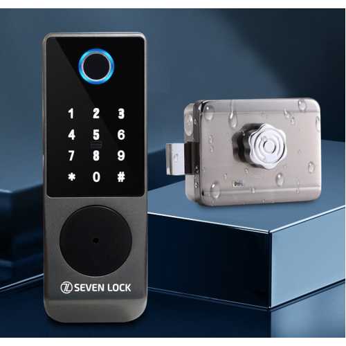 Розумний біометричний замок SEVEN LOCK SL-7770BF