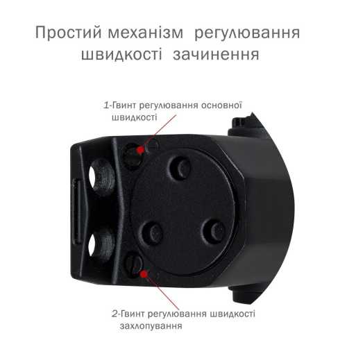 Дотягувач дверей RYOBI 9903 black 65 кг