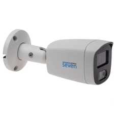 Комплект видеонаблюдения на 5 цилиндрических 2 Мп IP-камер SEVEN IP-7222W5-2MP