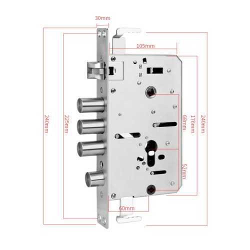 Автоматическая 3х ригельная мортиза 60x68 с круглыми ригелями (торец 30/240).