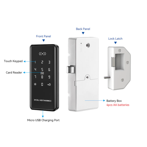 Универсальный мебельный электронный замок Ttlock RFID-LOCKER