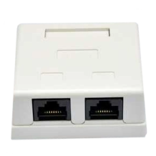 EPNew 2хUTP, кат. 6, RJ45 Розетка наружная