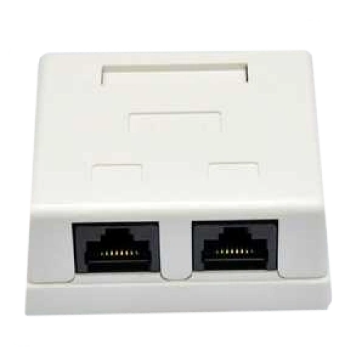 EPNew 2хUTP, кат. 6, RJ45 Розетка наружная