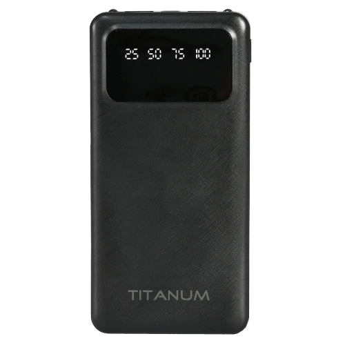 TITANUM OL21 Black 10000mAh Повербанк