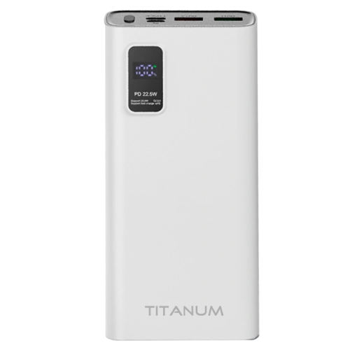 TITANUM 727S 20000mAh 22.5W White Повербанк