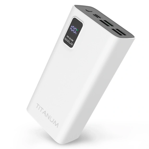 TITANUM 728S 30000mAh 22.5W White Повербанк