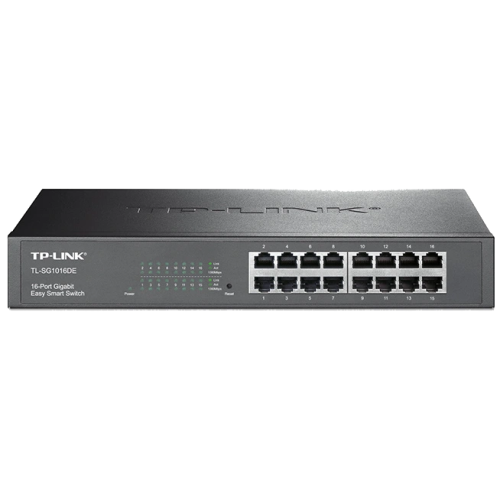 16-портовый управляемый 10/100/1000 Мбит/с TP-LINK TL-SG1016DE