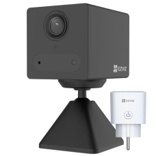 Комплект камера и розетка Ezviz CS-CB2 (1080P,BK)+CS-T30-10B-EU