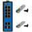 Комплект EW-PIS1712-8FE + SFP-1.25G-20KM-TX/RX