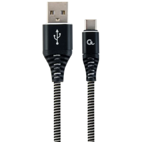 Кабель Cablexpert CC-USB2B-AMCM-1M-BW USB 2.0 2А